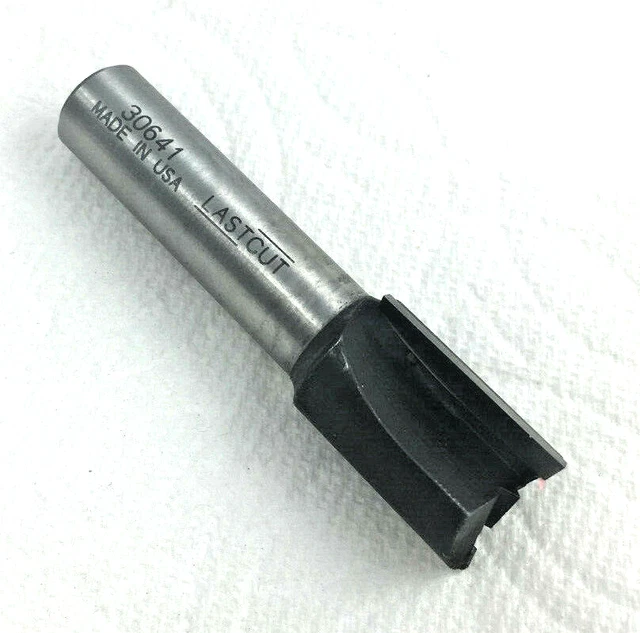 23/32 Straight Dado ROUTER BIT Carbide 1/2" Shank Center Cutting Plunge Cut USA