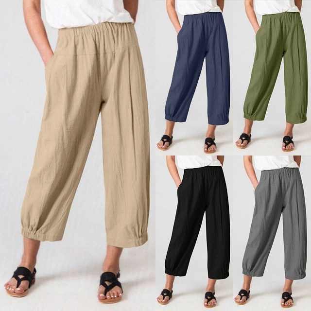 Pantalon Sarouel Femme Bouffant Pantalon Sarouel Femme Malito Aladdin - Imprimé Ethnique - Taille élastique 34-44 - Pour Détente, Danse Pantalon Aladdin Bouffant Vert Dance Détente Taille 36-44