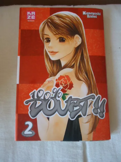 Nuevo Lote 100% Doubt Tomos 2 3 4 Izumi Kase No Series Complete Manga