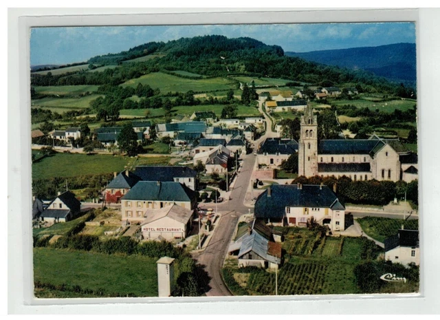 58 Dun Les Places #10599 Vue Generale Aerienne Sur Calvaire Et Haut Du Chateau