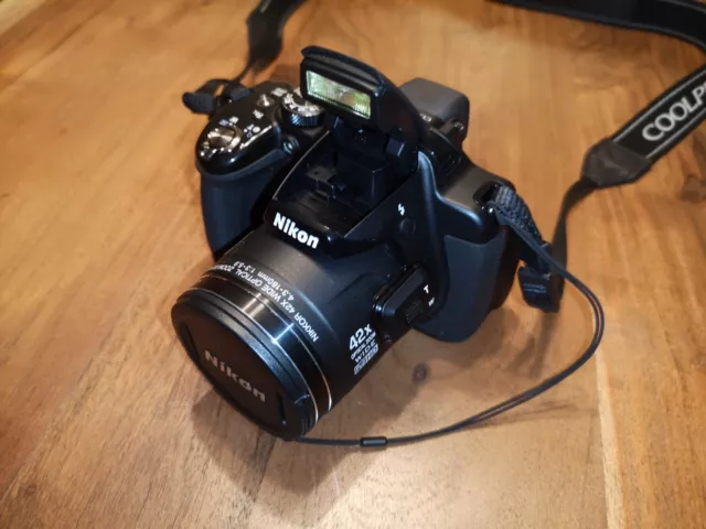 Nikon COOLPIX P520 18,1 MP Digitalkamera - Bridgekamera Schwarz