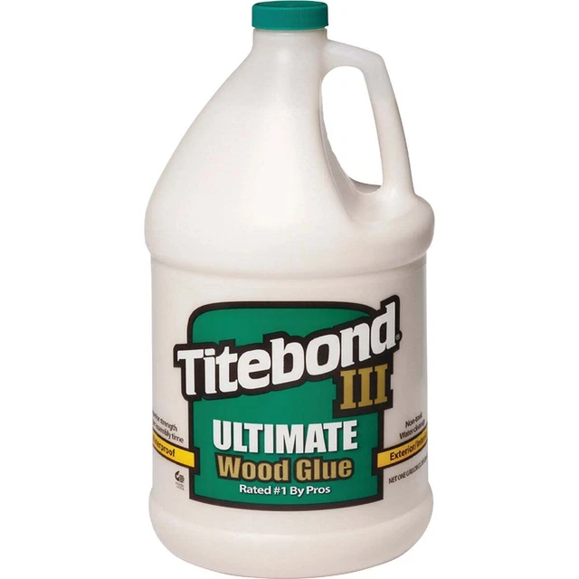 Titebond III 1 Gal. Ultimate Waterproof Wood Glue 1416 Titebond 1416 1 Gal.