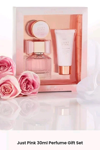 NEXT JUST PINK Eau De Parfum 30ml Gift Hand Cream 30ml Lip