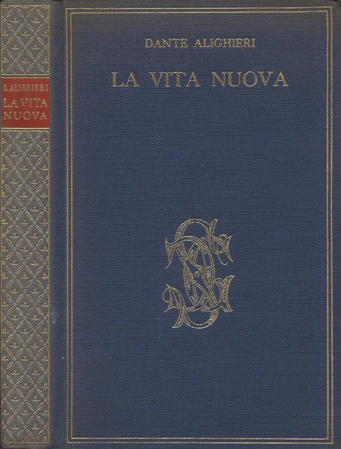 LA VITA NUOVA. . Dante Alighieri. 1962. . EUR 6,00 - PicClick IT