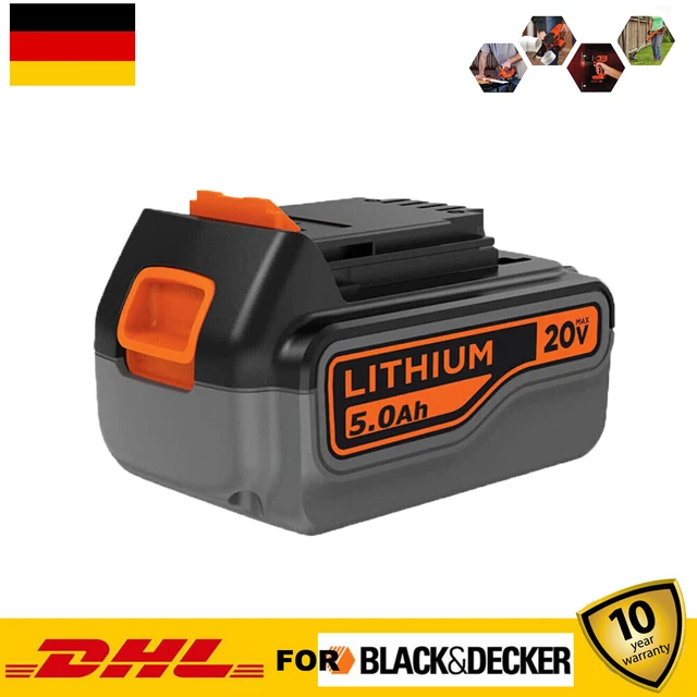 18V 5.0Ah Lithium-ion Accu | BLACK DECKER
