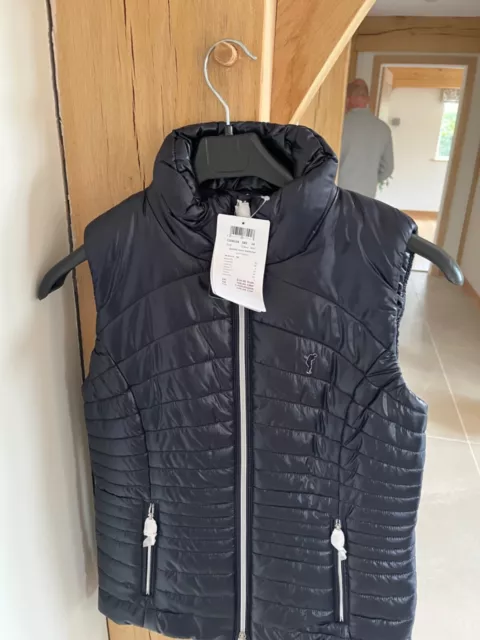 golfino ladies golf gillet size 8