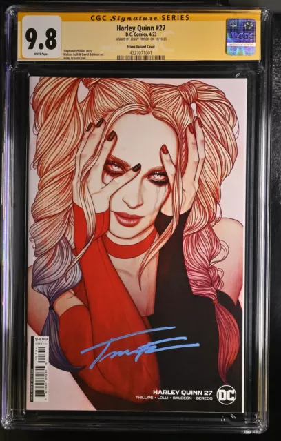 Harley Quinn #27 Jenny Frison Variant CGC 9.8 - Signed