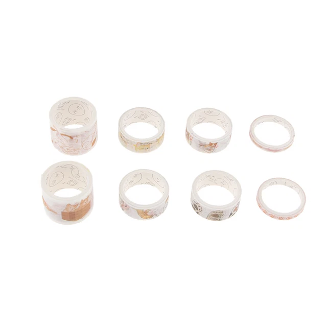 Set Von 8 Rollen Washi Tape Mädchen   Masking Tape Dekorative Klebeband