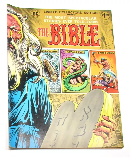 LIMITED COLLECTORS' EDITION #C-36 F, Bible, Kubert a. Treasury, DC Comics 1975