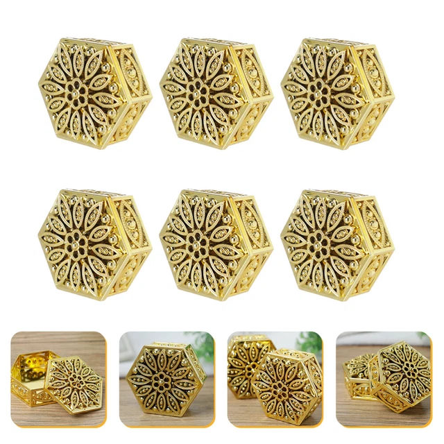 6PCS Party Favor Boxen Hohlkasten Candy Box Candy Schokoladengeschenkverpackung