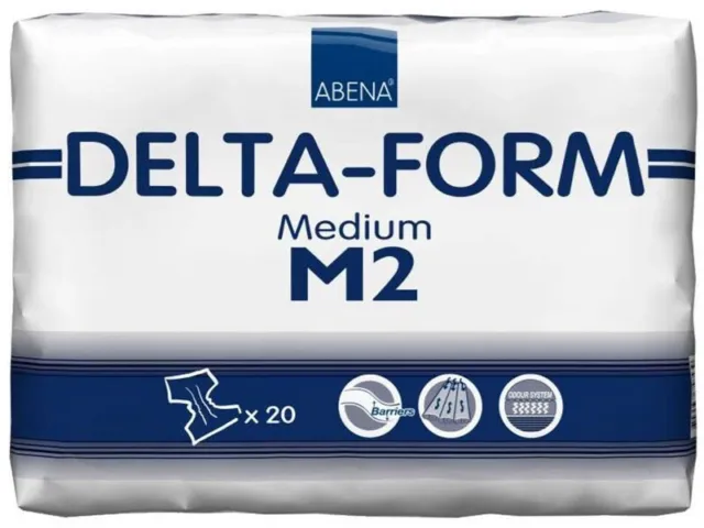 20 Abena  Delta-Form Inkontinenzwindelhose Saugstärke 2 Gr. M (NAN-01620)
