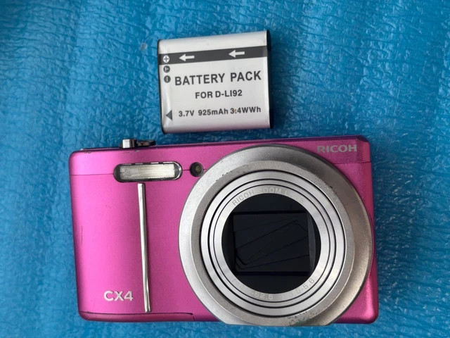 RICOH CX4 COMPACT Camera with 10x Zoom Lens, F/4.9-5.8, Used RICOH CX4 COMPACT Camera with 10x Zoom Lens, F/4.9-5.8, Used