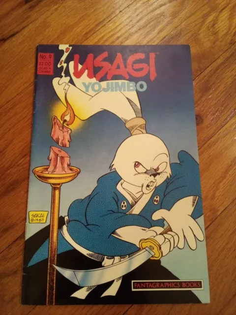 Usagi Yojimbo #9 Stan Sakai 1987 Fantagraphics Copper Age Key Issue Independent
