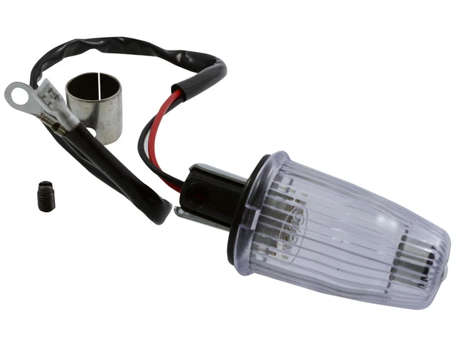 Indicateurs SIP guidon, blanc, E-marqué pour VESPA 90 V9A1T 2T AC 63-84