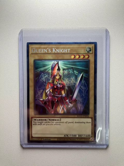 Yugioh! Queen's Knight - KICO-EN026 - Collector's Rare - 1st Edition L26