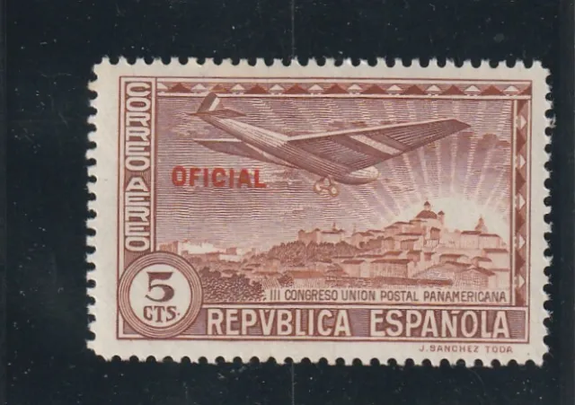 L5192 ESPAGNE , timbre Service Y&T N° 20 de 1931 " congres panaméricai" Neuf *