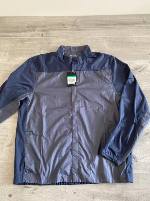 NIKE MEN S SHIELD Full Zip Golf Wind Jacket 892274 036 Sz Small Gunsmoke 36.00 PicClick UK