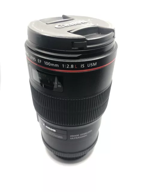 Canon EF 100mm F/2.8L IS USM Macro L Series Lens