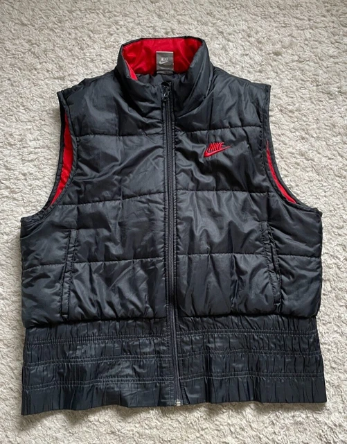 Red nike deals vest womens