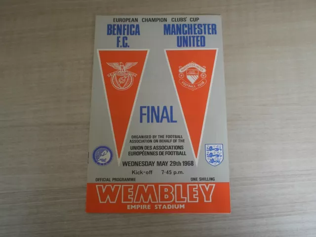 Benfica Fc V Manchester United 1967-68 European Cup Final