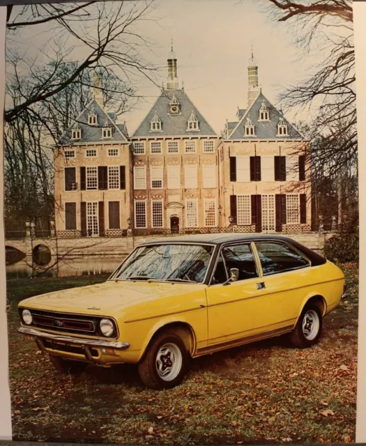 Affiche Originale Morris Marina Coupe Tc British Leyland Austin 1971 Wolseley