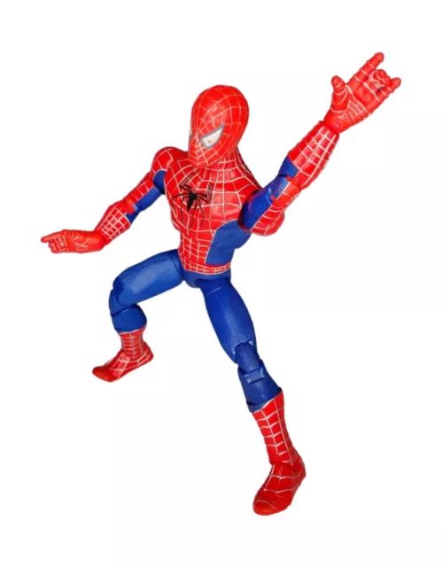 SPIDER MAN POSABLE Figure Spiderman The Movie 3 2007 Thinkway Toys 9
