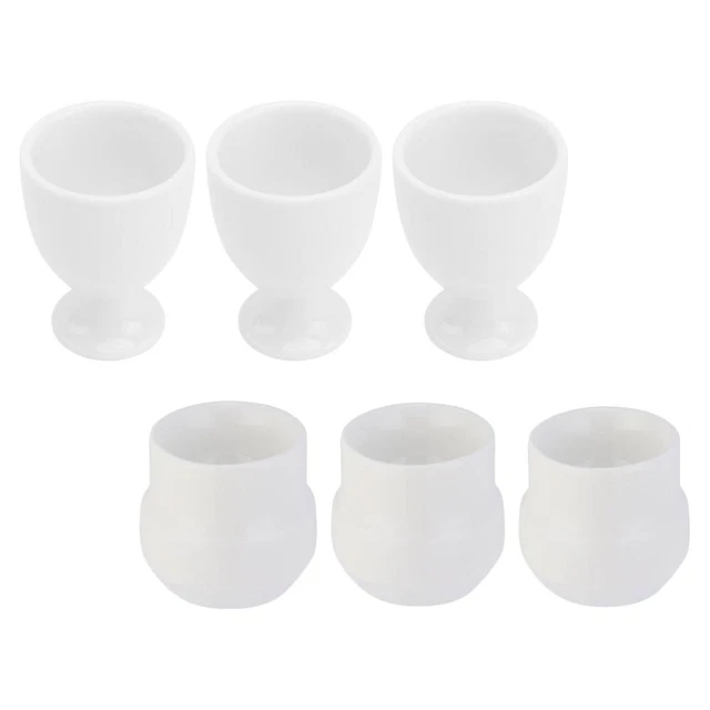 6 pz topper per uova supporto porzioni per uova portauovo in ceramica lamiera per muffin mini