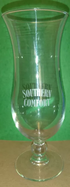 Vtg Southern Comfort Hurricane Glass Collectible Barware Whiskey Advertising