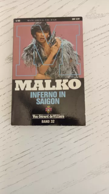 MALKO - Inferno in Saigon - Band 32 - Taschenbuch - guter Zustand