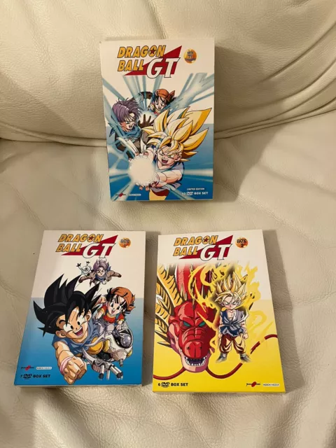 Dragon Ball GT DVD BOX YAMATO VIDEO SERIE COMPLETA EDIZIONE LIMITATA PARI ANUOVO