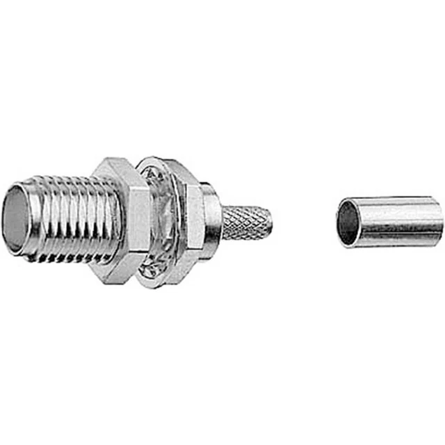 Emba5e TELEGÄRTNER 100024706 100024706 Connecteur SMA embase femelle 50 Ω 1 pc ...