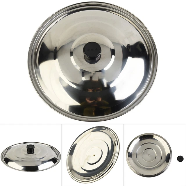 Riparti di ricambio Coperchio Vasche in Acciaio Inox Accessori Pentole Cucina