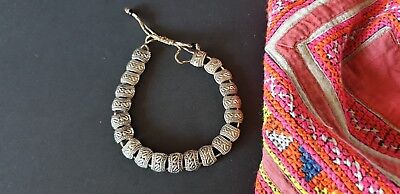 Old Tibetan Local Silver Bracelet  …beautiful accent piece 2