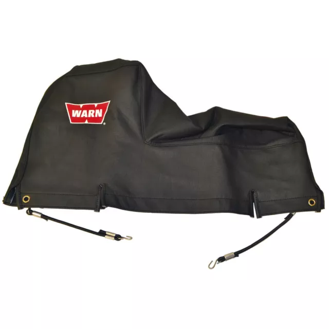 Warn 13916 for Winch Cover Winch Cover, Vinyl, Black, Warn 9.5xp / M6000 / M8000