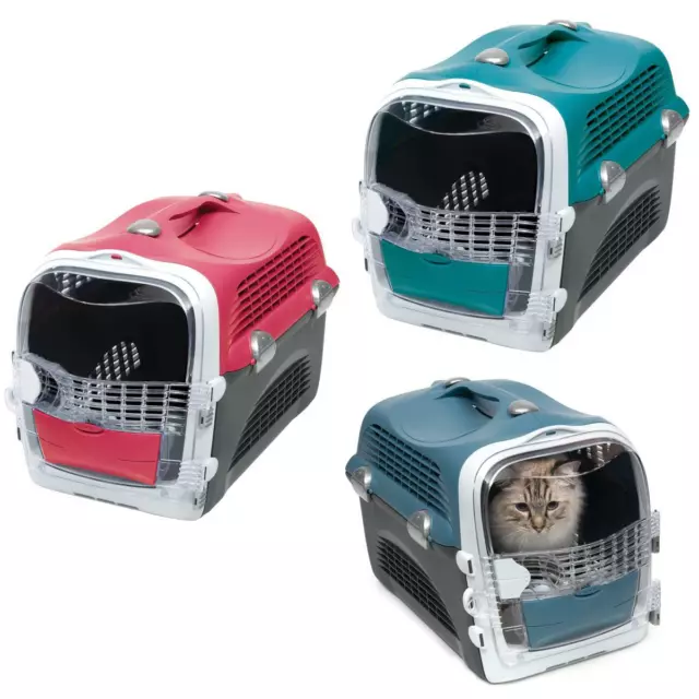 Catit Cabrio multifunktionale Tier Transportbox Reisebox, Katzenbox Katze, Hund