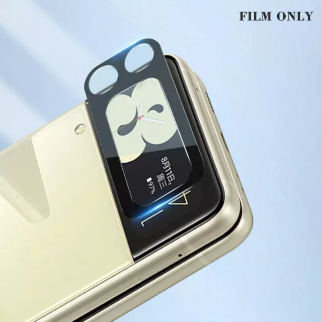 Pour Samsung Z Flip 4 caméra couverture peau verre trempé nouveau protecteur NI√ 3