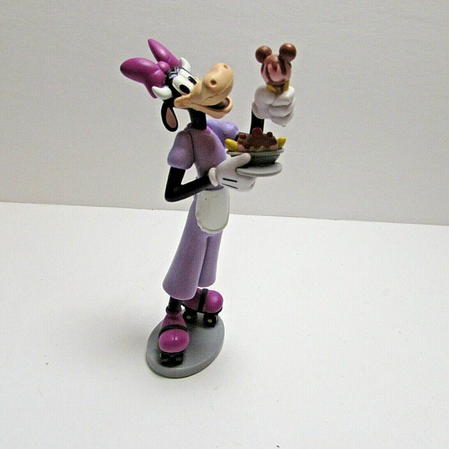 Disney Clarabelle Cow PVC Figure / Cake Topper 4¼"  Ice Cream Carhop