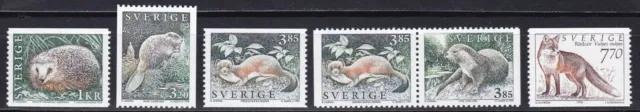 Sweden, Fauna, Animals MNH / 1996