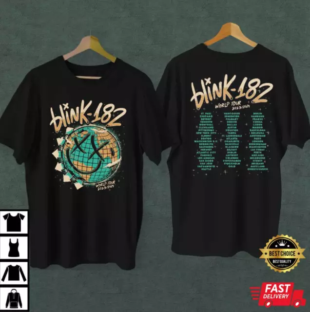 Blink 182 Concert Shirt 2025
