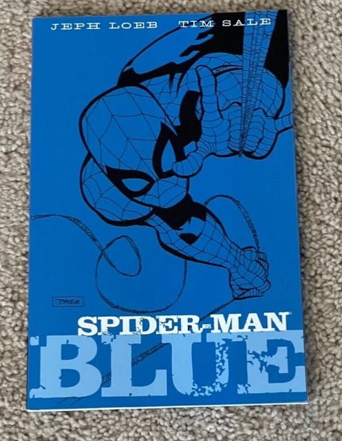 Spiderman Blue tpb jeph loeb and tim sale Marvel comics graphic novel