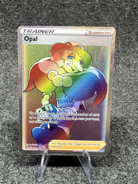 197/185 OPAL | Rare Rainbow Trainer Card | Pokemon Graded MINT 9 31.89 -  PicClick UK