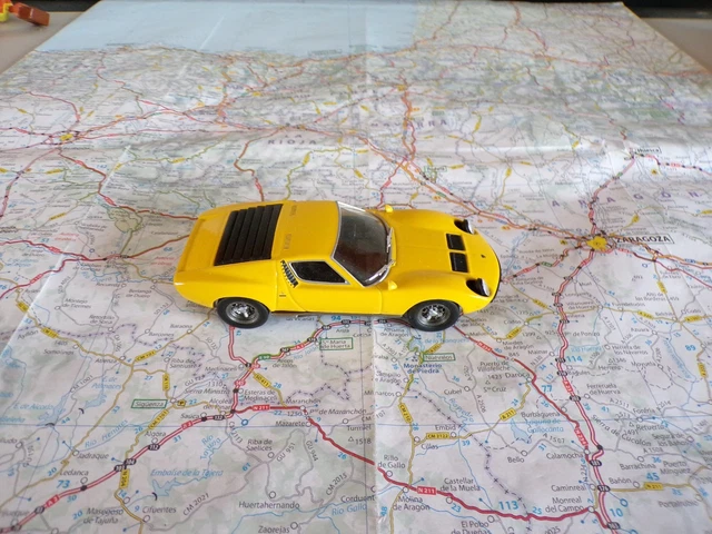 Lamborghini - Miura P400 1968 - Modèle Presse - 1/43 - Autos Miniatures