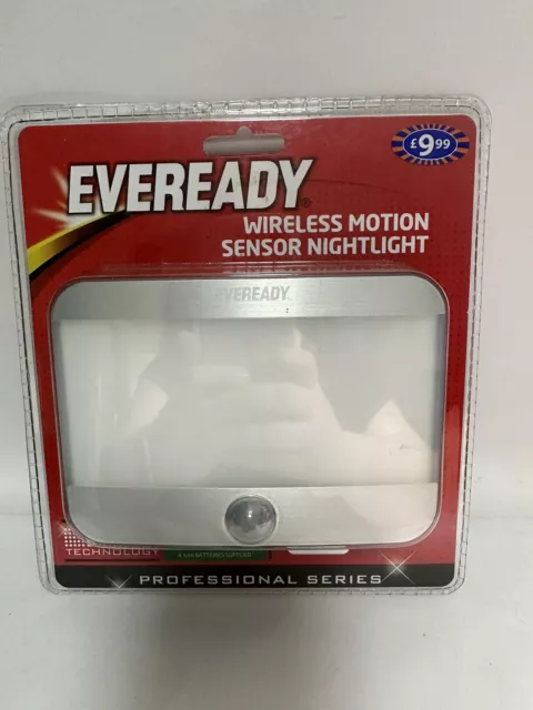 Eveready Wireless Motion Sensor Night Light - New