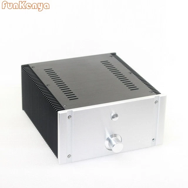 ALUMINUM CHASSIS DIY HIFi Project Box Power Amplifier Case Size W240