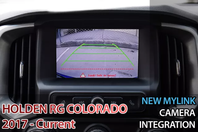 Holden Colorado RG 2017 - current LS LT MyLink Tray Reverse Camera retrofit Kit