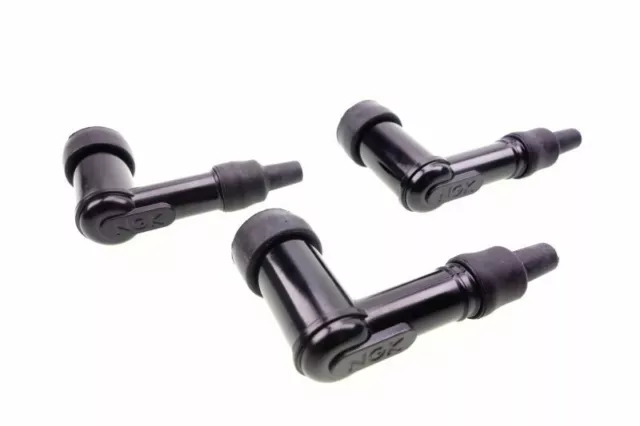 3x Zündkerzenstecker NGK LB05F 8051 für Motorrad Roller Scooter Moped Mokick