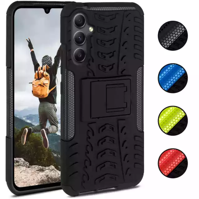 Panzer Hülle für Samsung Galaxy A34 5G Outdoor Schutzhülle Hard Case Back Cover