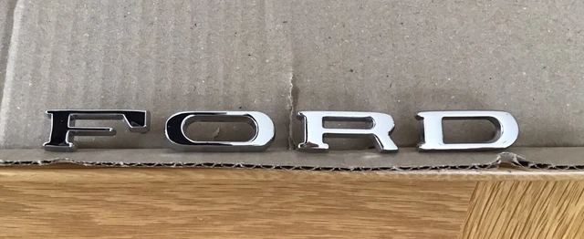 Ford Escort Lettering FORD BOOT BONNET Badge Letters New for FORD Escort Mk1 Twincam mexico ...