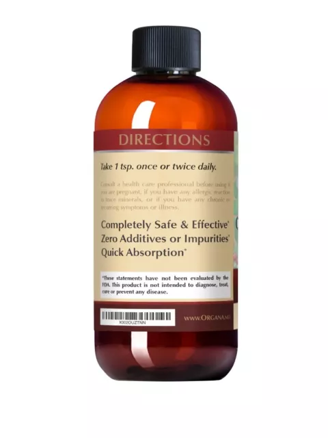 The BEST Nano Colloidal Copper Supplement! 8 oz 30 ppm of Nano Copper! 3