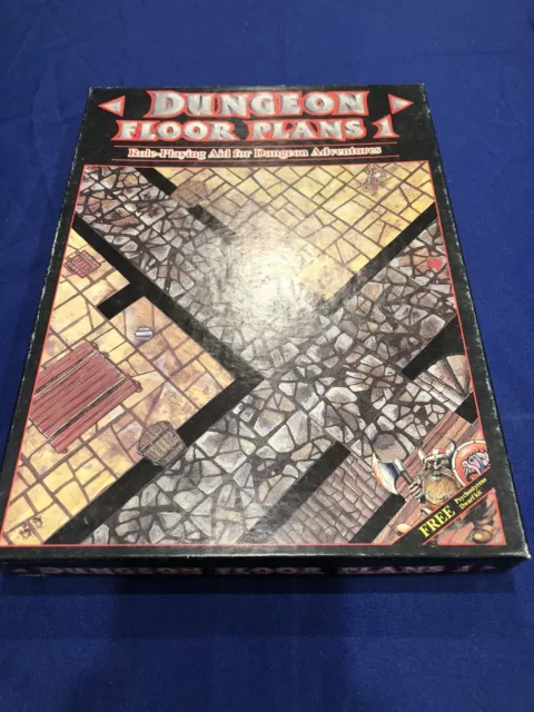 Dungeon Floor Plans 1 - Games Workshop 1986